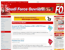 Tablet Screenshot of fo-snudi.fr