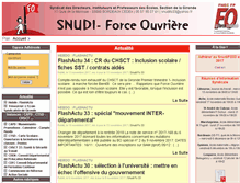 Tablet Screenshot of 33.fo-snudi.fr