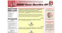 Desktop Screenshot of 09.fo-snudi.fr